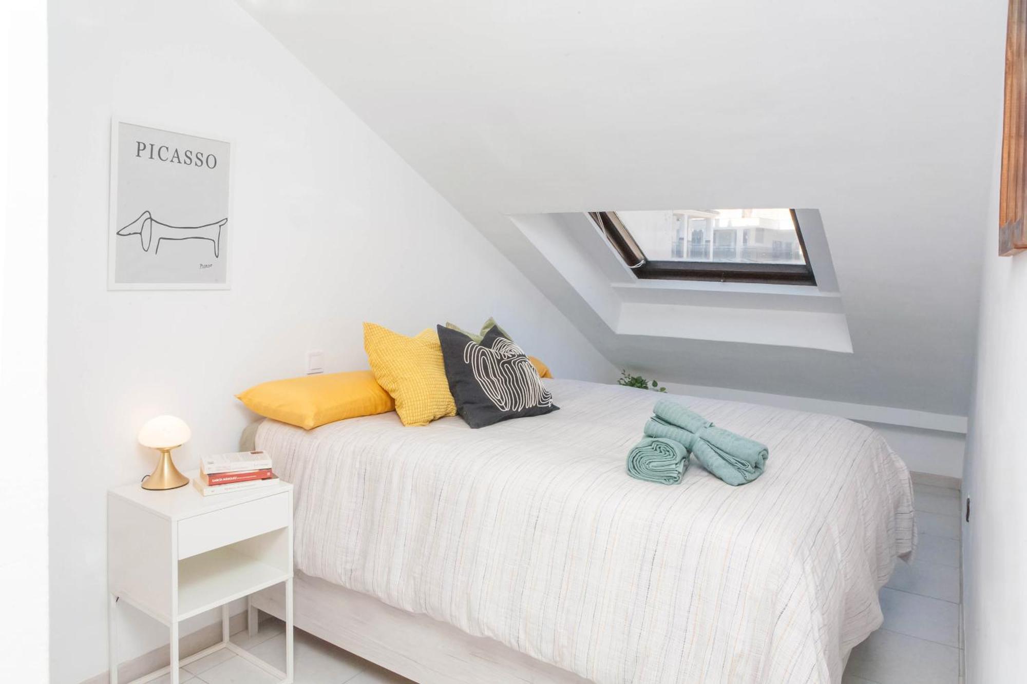 Picasso'S Dream Cozy & Chic Attic Plaza Merced Málaga Eksteriør bilde
